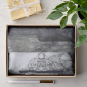 不気味な女性の不気味なデコップページ 薄葉紙 (ギフト)