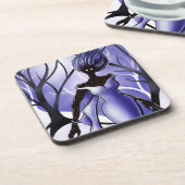 不気味な女性モンスターマカブレアート コースター (左側)