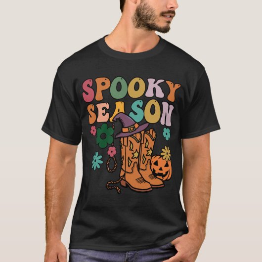 不気味な季節のハロウィーン Tシャツ (正面)