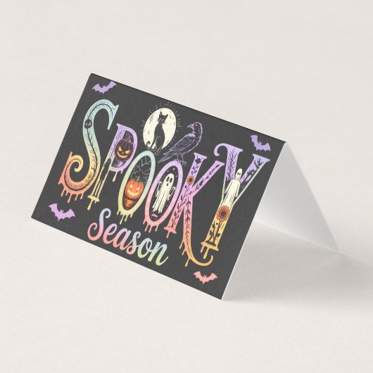 不気味な季節の虹彩ハロウィン (正面)