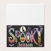 不気味な季節の虹彩ハロウィン (外部フラット)