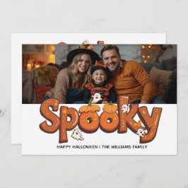 不気味な季節，ハロウィーン家族の写真の休日