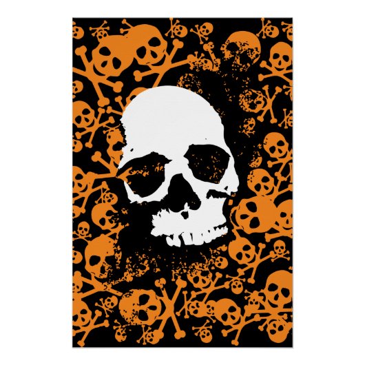 不気味な対称性鮮やか：人間のカラフル配列 ポスター (正面)