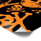 不気味な対称性鮮やか：人間のカラフル配列 ポスター (コーナー)