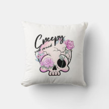 不気味な年ラウンドスカルフローラパステル