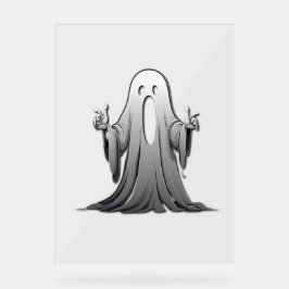 不気味な幽霊のサレム アクリルサイン