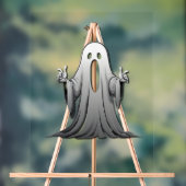 不気味な幽霊のサレム アクリルサイン (ニュートラル)