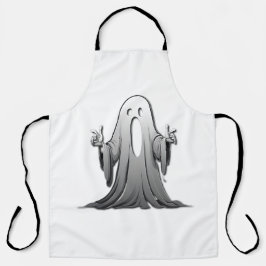不気味な幽霊のサレム エプロン