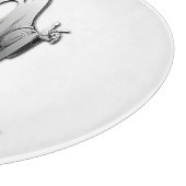 不気味な幽霊のサレム カッティングボード (角)