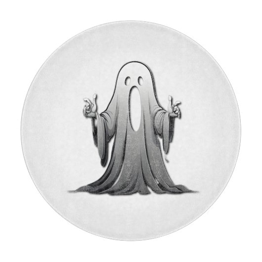 不気味な幽霊のサレム カッティングボード (正面)