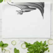 不気味な幽霊のサレム キッチンタオル (折り畳み)