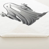 不気味な幽霊のサレム シェルパブランケット (3/4)