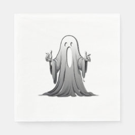 不気味な幽霊のサレム スタンダードランチョンナプキン