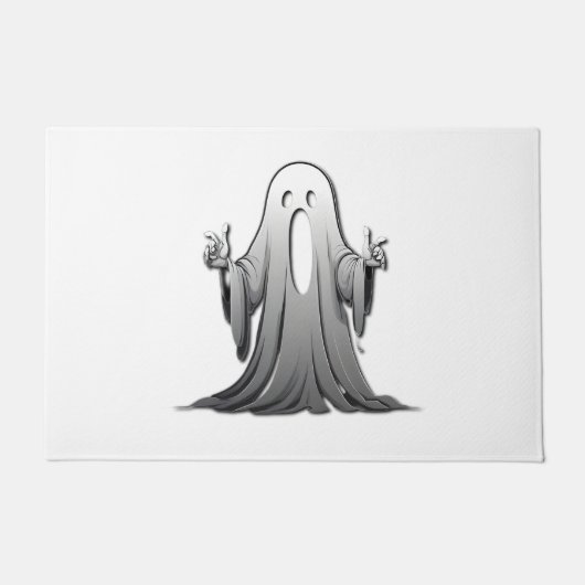 不気味な幽霊のサレム ドアマット (正面)