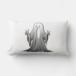 不気味な幽霊のサレム ランバークッション