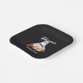 不気味な幽霊の挨拶 ペーパープレート (傾斜あり)