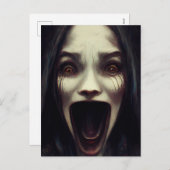 不気味な幽霊ハロウィーン2022 シーズンポストカード (正面/裏面)