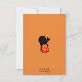 不気味な幽霊屋敷 ハロウィンテキスト (裏面)