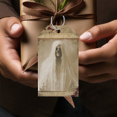 不気味な幽霊幽霊のよく出るハロウィーンの好意 ギフトタグ