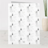 不気味な幽霊 カード (裏面)