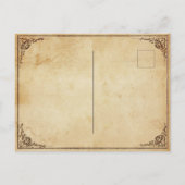 不気味な心のこもったクリスマスヴィンテージ誘拐熊 シーズンポストカード (裏面)