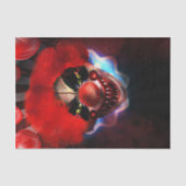 不気味な怖いキラーピエロハロウィーンギフトラップ 薄葉紙 (正面)