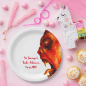 不気味な恐怖モンスターのハローウィンパーティ ペーパープレート (パーティー)