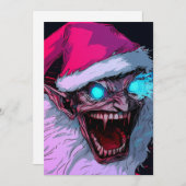 不気味な悪サンタ怖いクランプスアニメ シーズンカード (正面/裏面)