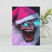 不気味な悪サンタ怖いクランプスアニメ シーズンカード (スタンド正面)