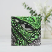 不気味な抽象芸術エイリアン (スタンド正面)