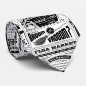 不気味な新聞 ネクタイ (ロール)