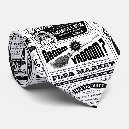 不気味な新聞 ネクタイ (ロール)