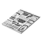 不気味な新聞 ノートパッド (回転)