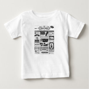 不気味な新聞 ベビーTシャツ