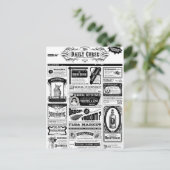 不気味な新聞 ポストカード (スタンド正面)