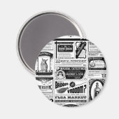 不気味な新聞 マグネット (正面/裏面)