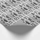 不気味な新聞 ラッピングペーパー (角)