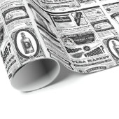 不気味な新聞 ラッピングペーパー (ロールコーナー)