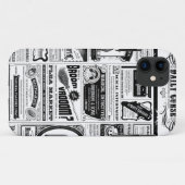 不気味な新聞 Case-Mate iPhoneケース (裏面(横))