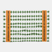 不気味な日帰りキッチンタオルを持っている キッチンタオル (横)