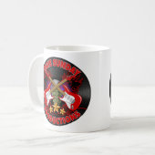 不気味な日曜日の組のマグ コーヒーマグカップ (正面左)