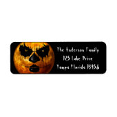 不気味な月 ラベル (正面)