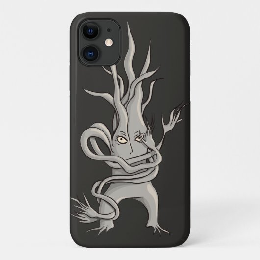 不気味な木ゴシックマカブレホラー Case-Mate iPhoneケース (裏面)