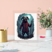 不気味な杖コルソ アクリルサイン (ウェディング)