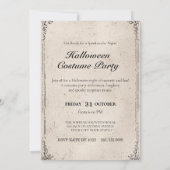 不気味な森のハロウィン 招待状 (裏面)