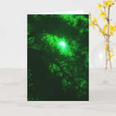 不気味な森 カード (黄色い花)