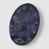 不気味な森 ラージ壁時計 (傾斜)