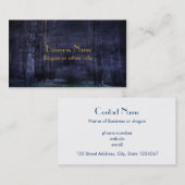 不気味な森 名刺 (正面/裏面)