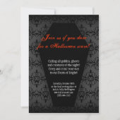 不気味な棺招待状 招待状 (正面)