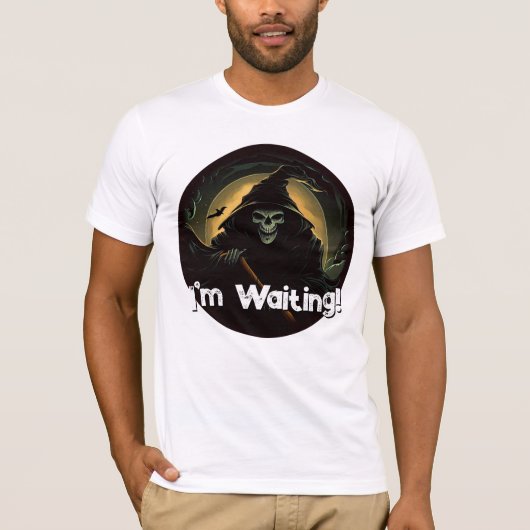 不気味な死神 Tシャツ (正面)